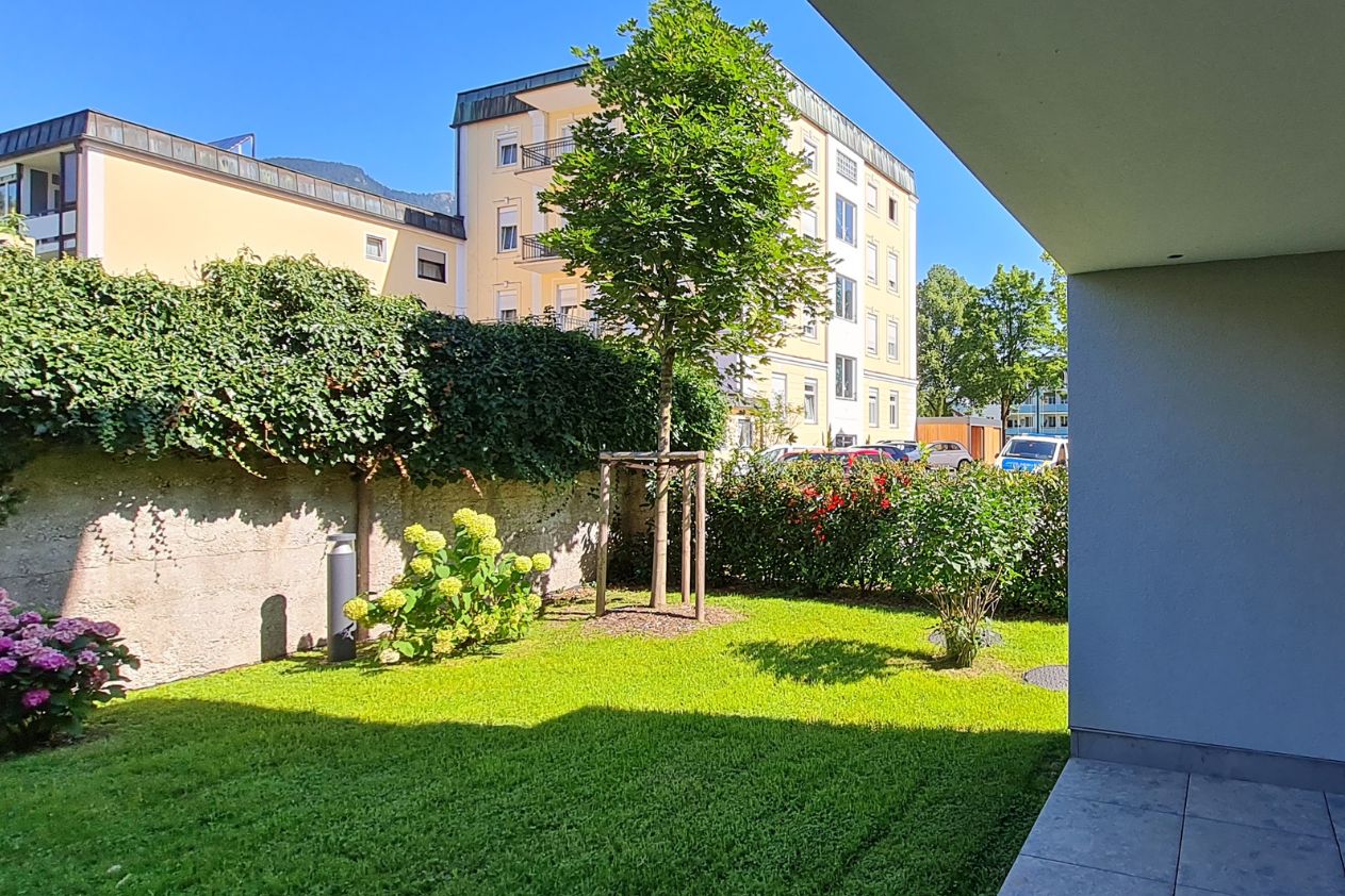 Privatgarten der Erdgeschosswohnung