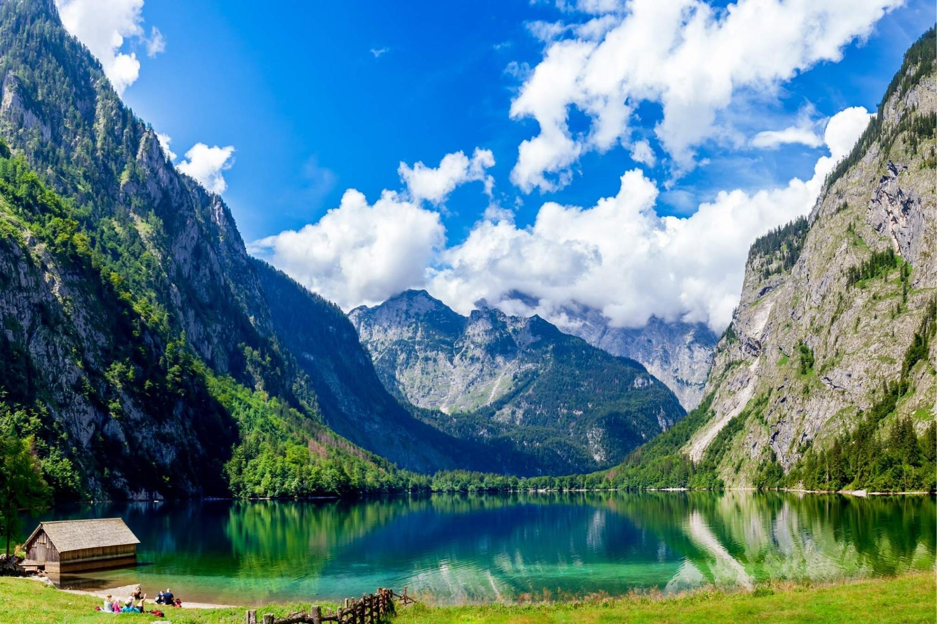 Königssee mit Alpenpanorama